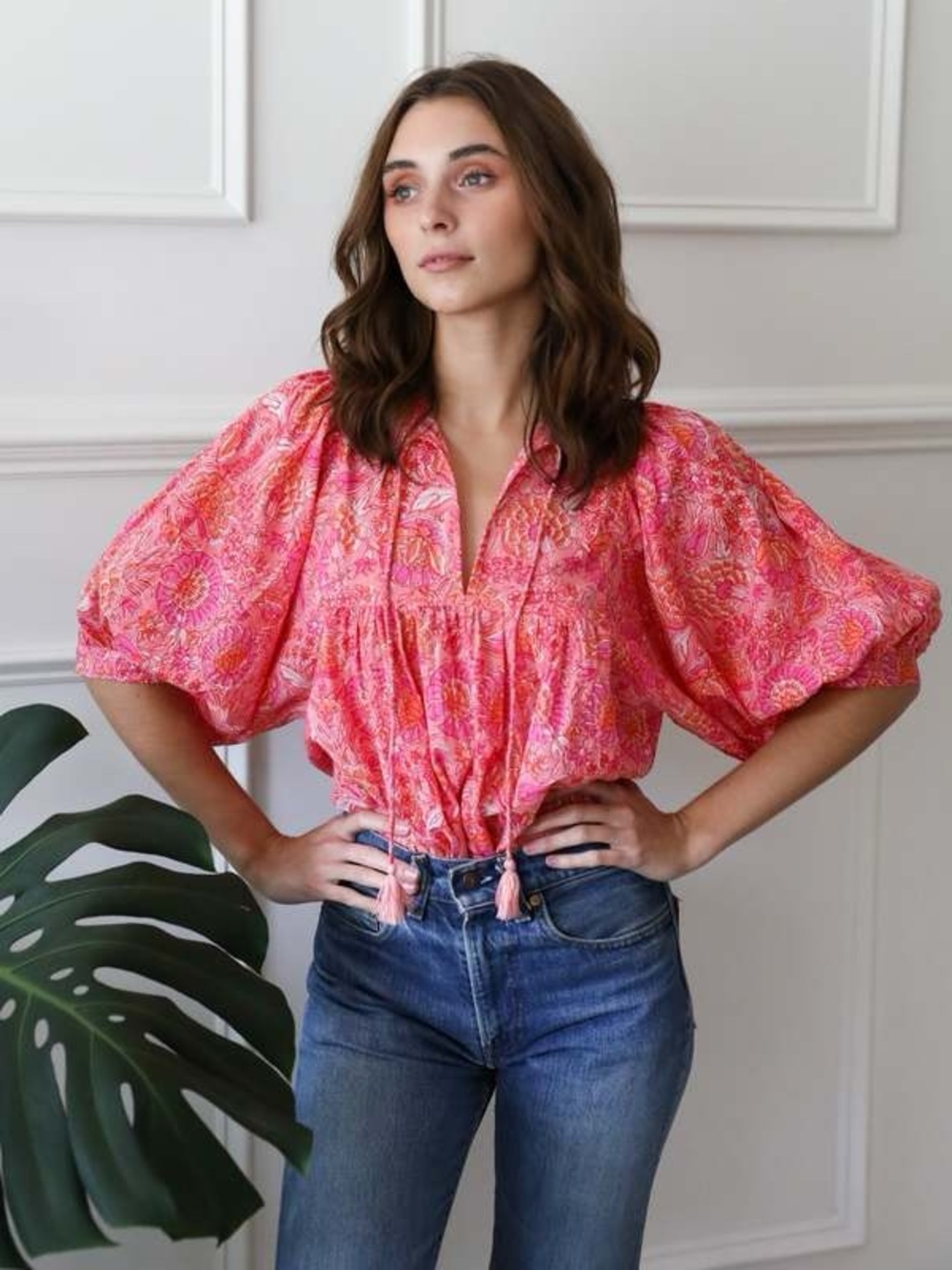✨ Mille Thalia Top in Pink Carnation ✨